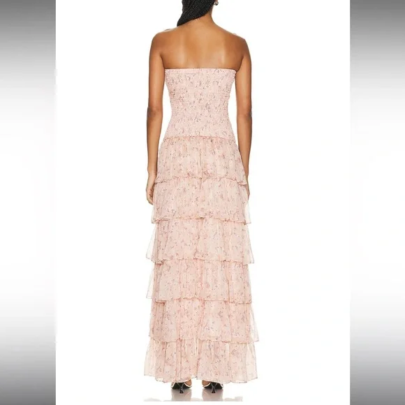 KARINA GOWN XS floral gown CAROLINE CONSTAS - Picture 2 of 5